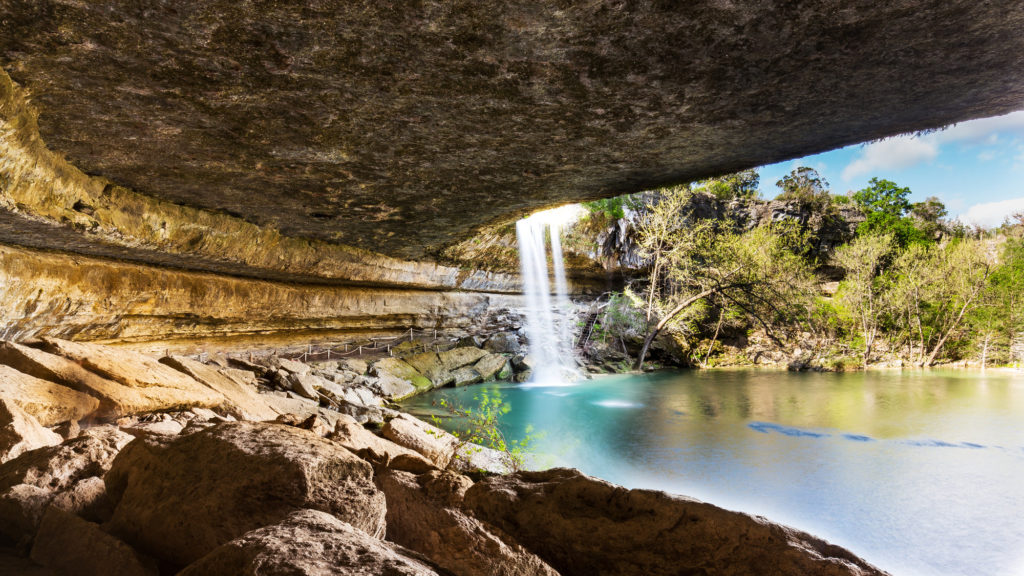 beautiful swimming hole in austin