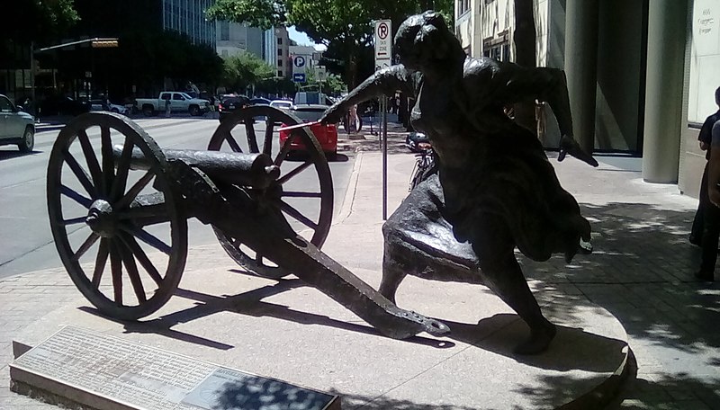 angelina eberly statue in austin