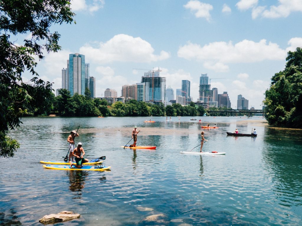 lady bird lake paddle