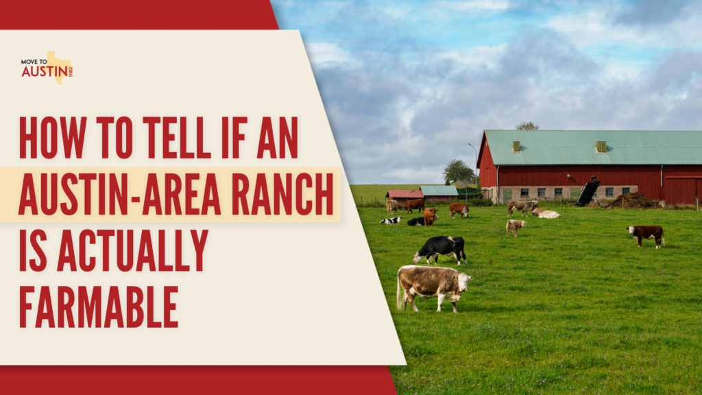 How to Tell If an Austin-Area Ranch Is Actually Farmable